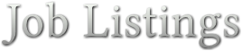 Job Listings Job Listings